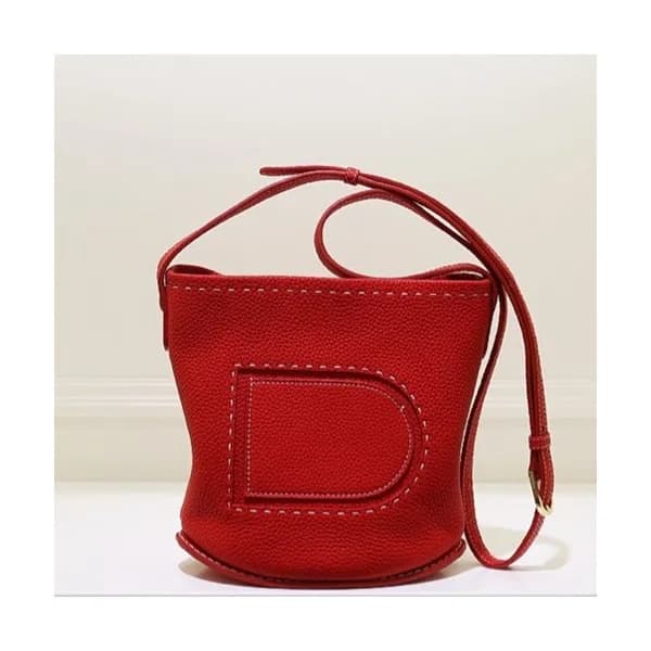 [시선강탈!!]Delvaux 2019 Pin Leather Shoulder Bag,20CM… - 1