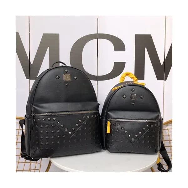 MCM 2019 Leather Back Pack,26/34cm - 엠씨엠 2019 레더 남… - 1