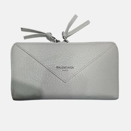 Balenciaga 2019 Leather Zip Round Wallet.19cm - 발렌… - 1