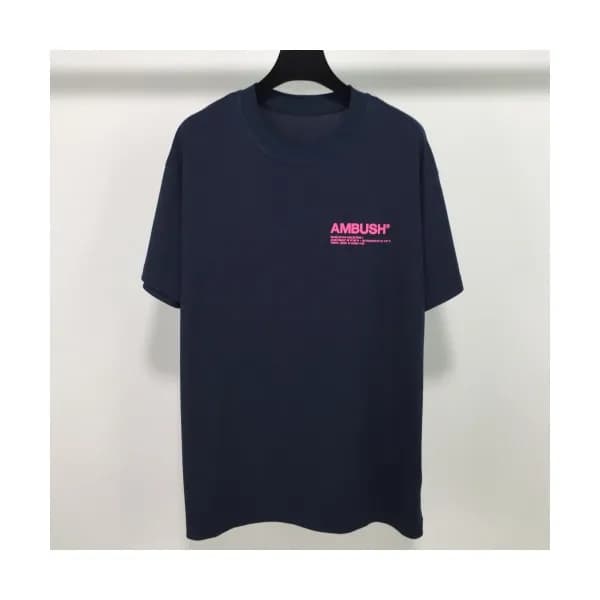 Ambush 2019 Mens Logo Cotton Short Sleeved Tshirt… - 1