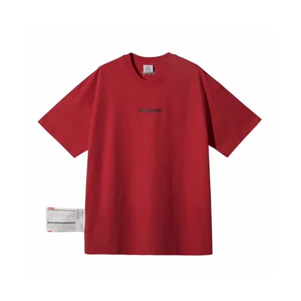 Vetements 2019 Mens Printing Logo Cotton Short Sle… - 1