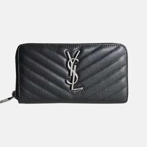 Saint Laurent 2019 Ladies Zip Round Wallet - 입생로랑 … - 1