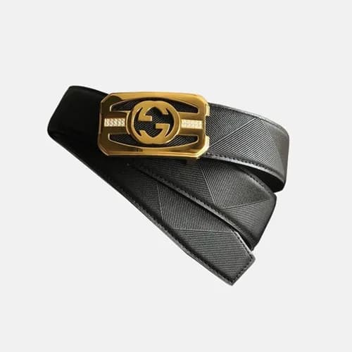Gucci 2019 Mens Leather Belt - 구찌 2019 남성용 레더 벨트 G… - 1
