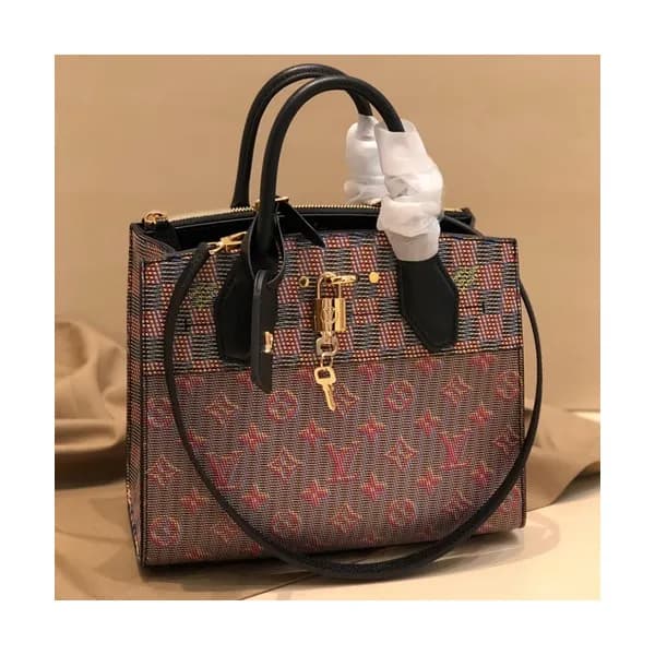 Louis Vuitton 2019 City Steamer Tote Shoulder Bag,… - 1