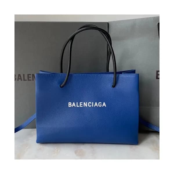 Balenciaga 2019 Leather Tote Shoulder Bag,25CM - 발… - 1