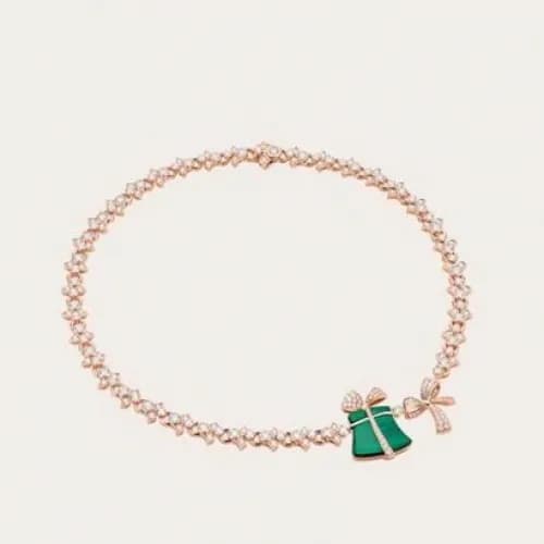 BULGARI Rose Glod Neck lace -불가리 여성 로즈 골드 도금 목걸이 … - 1