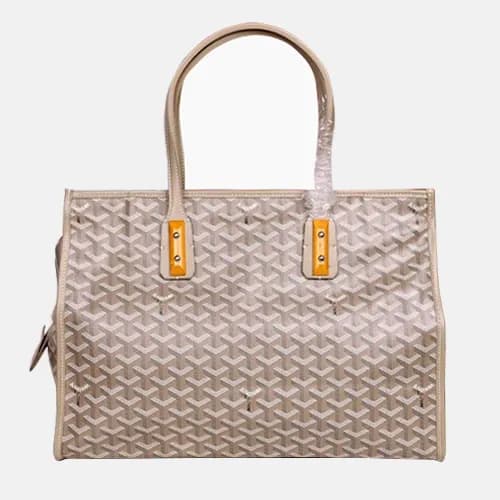 Goyard 2019 PVC & Leather Tote Shopper Bag - 고야드 2… - 1