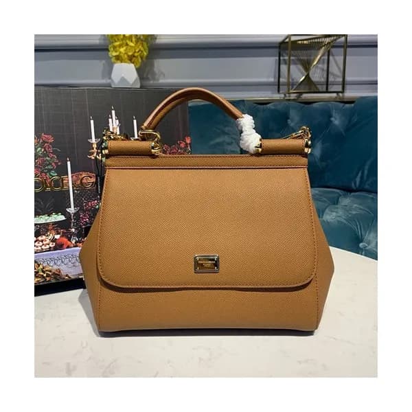 Dolce&Gabbana 2019 Leather Tote Shoulder Bag ,25CM… - 1