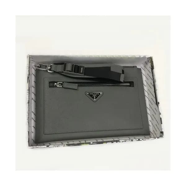 Prada 2019 Saffiano Mens Clutch Bag ,28CM - 프라다 20… - 1