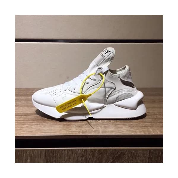 Y-3 2019 Mens Leather Sneakers - 요지야마모토 2019 남성용 레… - 1