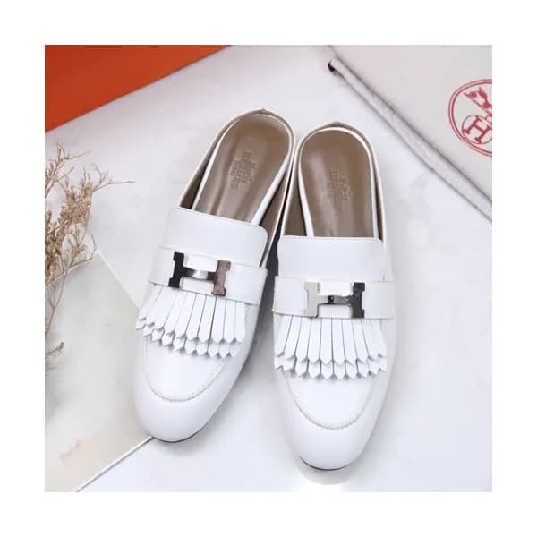 Hermes 2019 Ladies Leather Bloafer- 에르메스 2019 여성용 … - 1