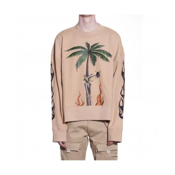 Palm Angels 2019 Mm/Wm Logo Oversize Cotton Hood … - 1