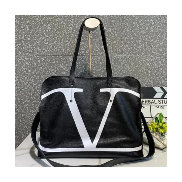 Valentino 2019 Leather Tote Shoudler Bag,38CM - 발렌… - 1