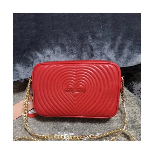 MiuMiu 2019 Matelasse Chain Shoulder Cross Bag,2… - 1