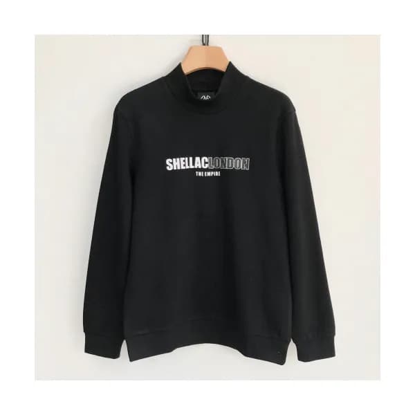 Shellac Mens Cotton Tshirt - 셸락 2019 남성 로고 코튼 긴팔티 … - 1