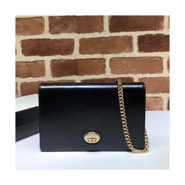 Gucci 2019 Leather Chain Shoulder Bag,20CM - 구찌 20… - 1