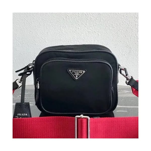 Prada 2019 Camera Nylon Shoulder Bag,14.5cm - 프라다 … - 1