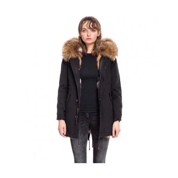 [최상급]Mr&mrs 2019 Italy Womens Luxury Mink Parka …