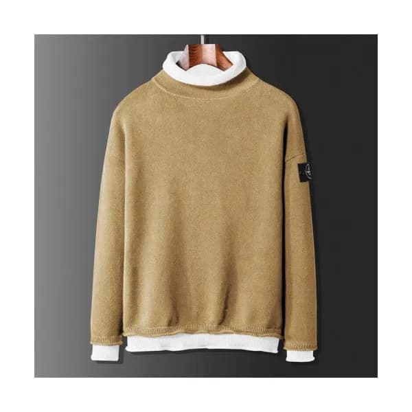 [매장판]Stone Island 2019 Mens Casual Turtle-neck Woo… - 1