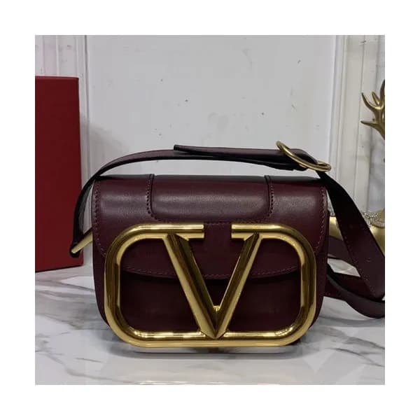 Valentino 2019 Leather Garavani Shoudler Cross Bag… - 1