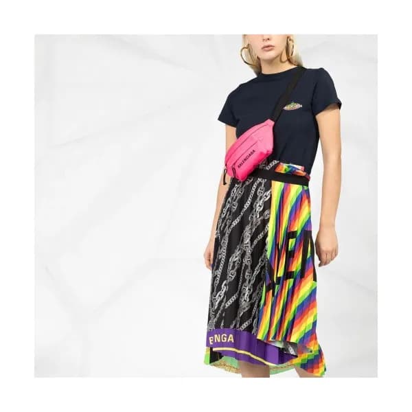 [발렌시아가]Balenciaga 2019 Mm/Wm Logo Cotton Short Sle… - 1