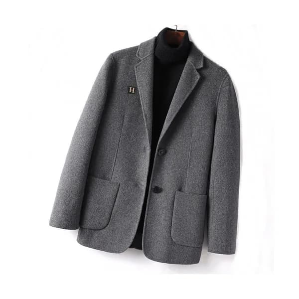 [매장판]Hermes 2020 Mens Business Cashmere Suit Jacke… - 1