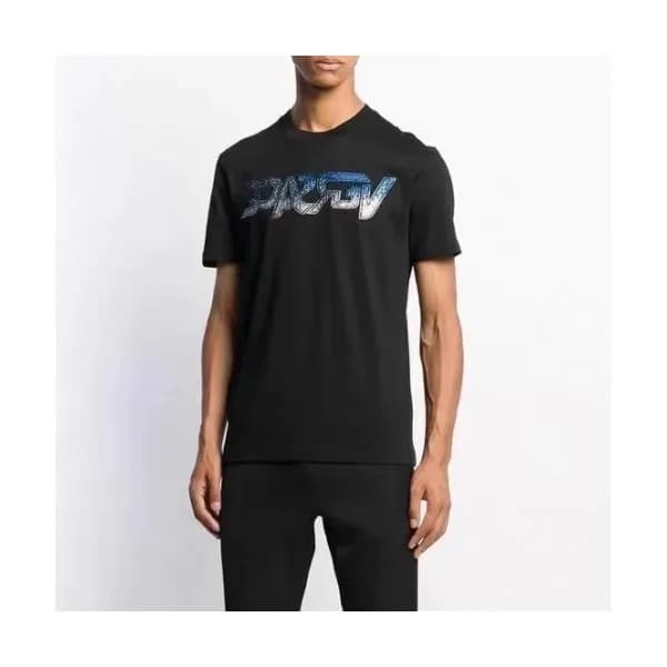 [베르사체]Versace 2020 Mens Logo Silket Short Sleeved … - 1