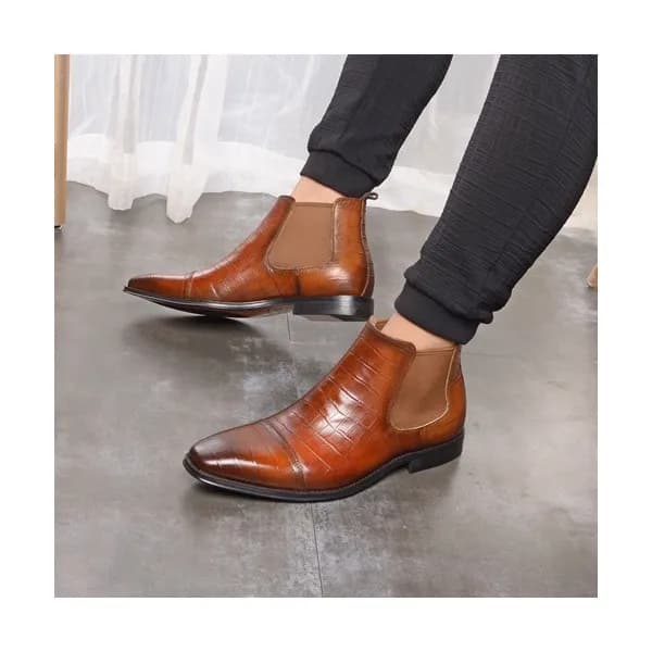 Ferragamo 2020 Mens Leather Boots - 페라가모 2020 남성용 … - 1