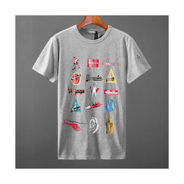 [매장판]Moncler 2020 Mens Logo Cotton Short Sleeved T… - 1