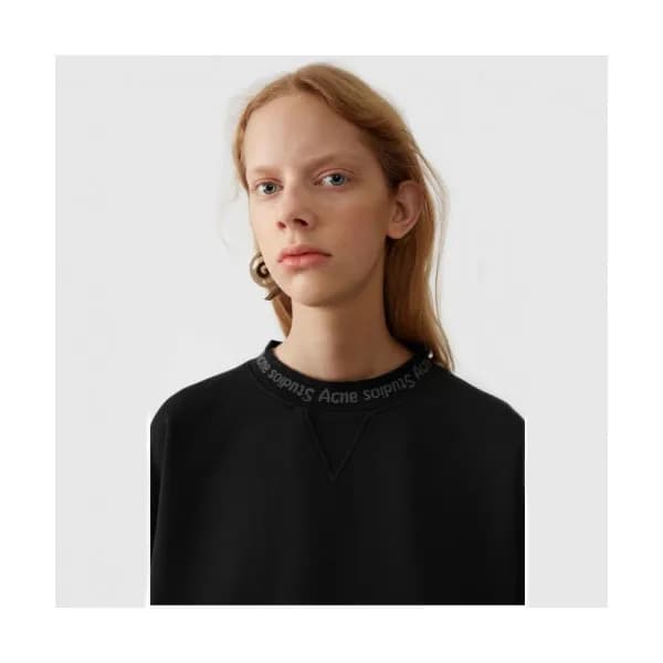 Acne 2019 Mm/Wm Logo Oversize Cotton Man-to-man - … - 1