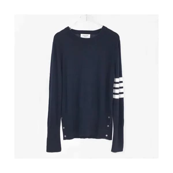 [톰브라운]Thom Browne 2020 Mens Strap Crew-neck Cashme… - 1