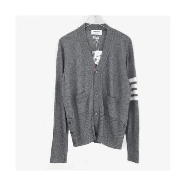 [톰브라운]Thom Browne 2020 Mm/Wm Strap V-neck Cashmere… - 1