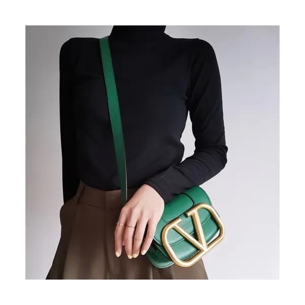 Valentino 2020 Leather Garavani Shoudler Cross Bag… - 1