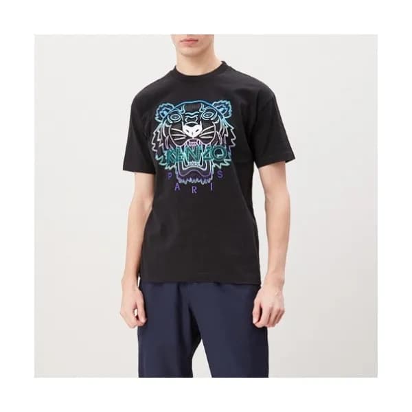[겐조]Kenzo 2020 Mm/Wm Tiger Cotton Short Sleeved Ts… - 1