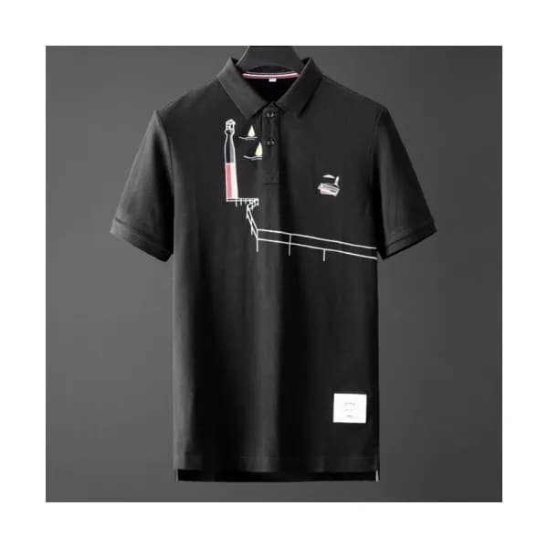 [톰브라운]Thom Browne 2020 Mens Casual Cotton Short Sl… - 1