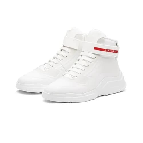 [매장판]Prada 2020 Mens Leather Sneakers - 프라다 2020 남… - 1