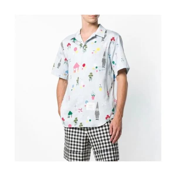 [톰브라운]Thom Browne 2020 Mens Casual Short Sleeved T… - 1