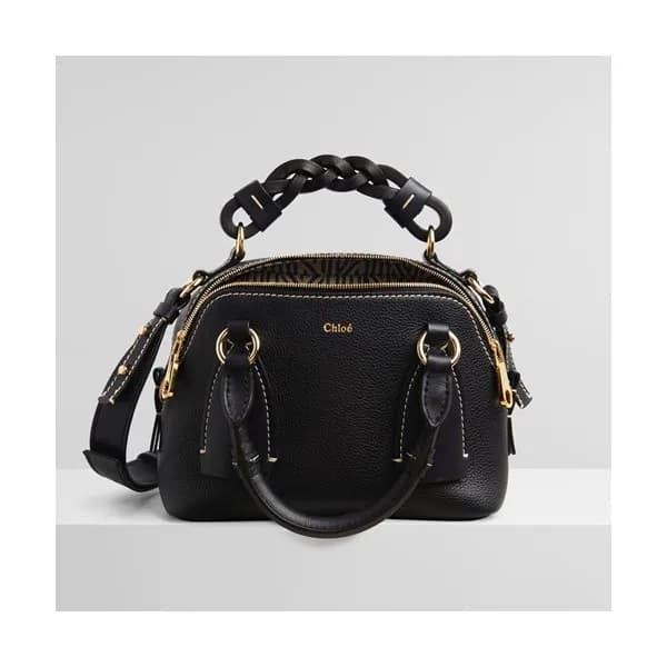 Chole 2020 Daria Leather Tote Shoulder Bag, 22cm -… - 1