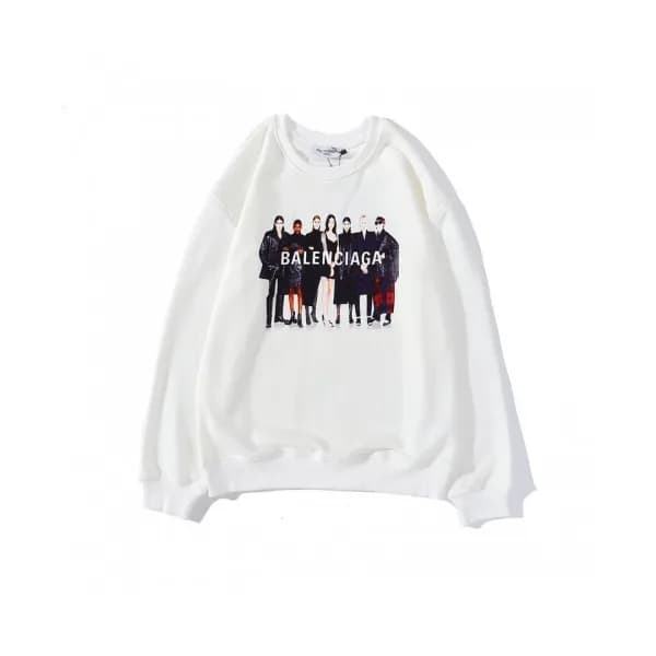 [발렌시아가]Balenciaga 2020 Mens Logo Crew-neck Cotton … - 1