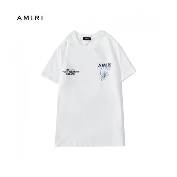 [아미리]Amiri 2020 Mm/Wm Logo Cotton Short Sleeved Ts… - 1