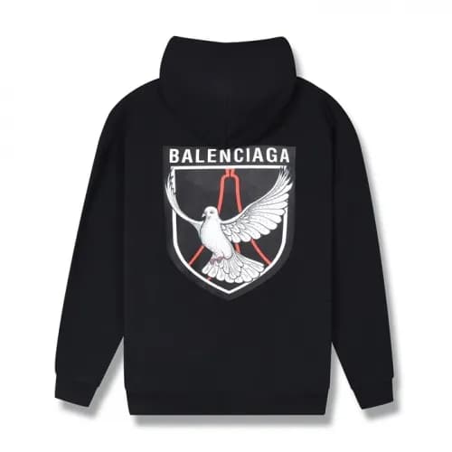 [발렌시아가]Balenciaga 2020 Mm/Wm Logo Cotton Hoodie - … - 1