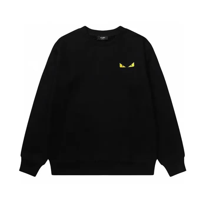 [펜디]Fendi 2023 Mens Logo Crew-neck Cotton Tshirts … - 1