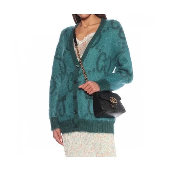 Gucci Womens Trendy V-neck Cardigan - 구찌 2021 여성 트… - 1
