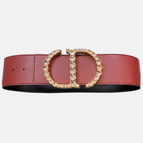 Dior 2021 Women's Leather Belt - 디올 2021 여성용 레… - 1