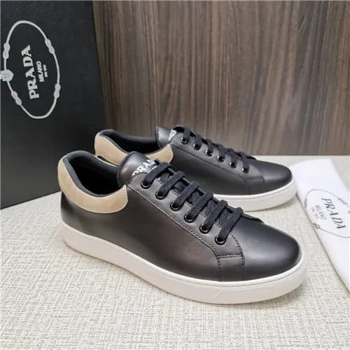 Prada 2021 Men's Leather Sneakers - 프라다 2021 남… - 1