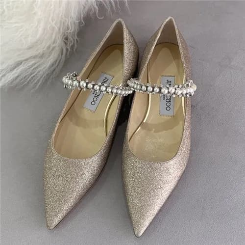 Jimmy Choo 2021 Women's Leather Flat - 지미츄 202… - 1
