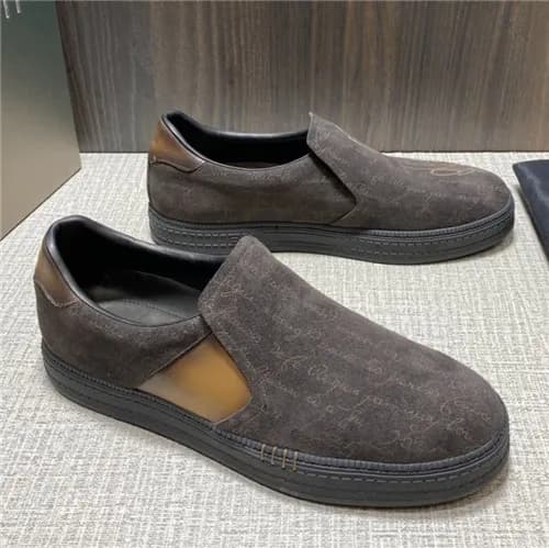 Berluti 2021 Men's Leather Sneakers - 벨루티 2021… - 1