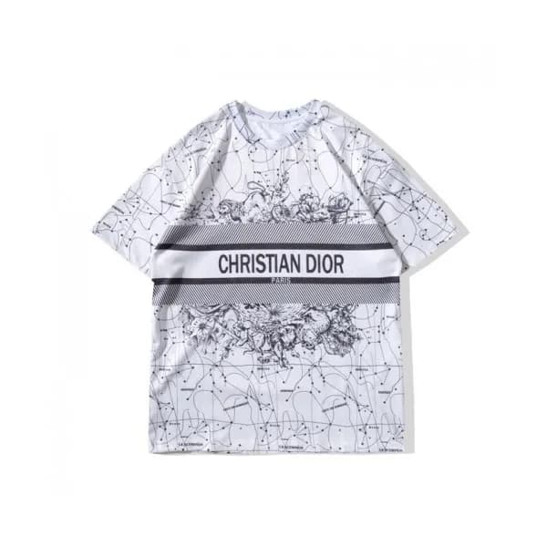[디올]Dior 2021 Mm/Wm Casual Crew-neck Short Sleeved… - 1
