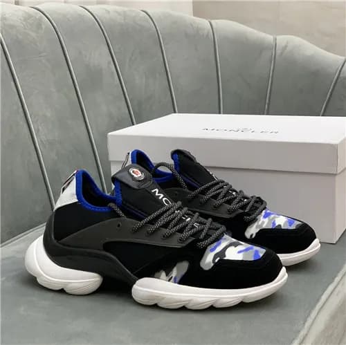 Moncler 2021 Men's Leather Sneakers - 몽클레어 202… - 1