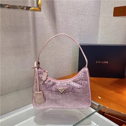 [프라다]Prada 2021 Women's Cubic Hobo Bag,23cm,1N… - 1